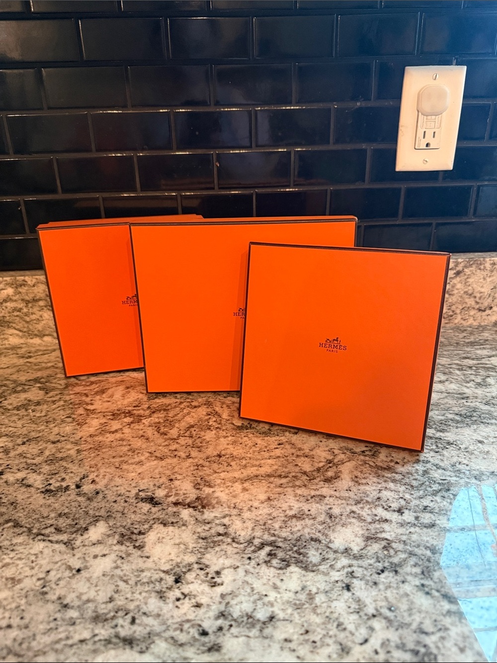 Authentic Hermes Boxes – Set of 3